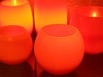 Orange lantern glow