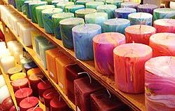 marbled candles